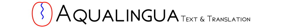 Aqualingua Text & Translation logo